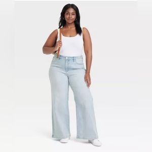 NWT Ava & Viv Wide Leg Jeans